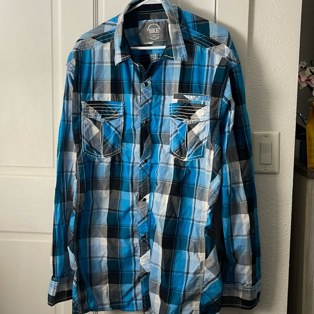 BKE Dress Shirt Long Sleeve